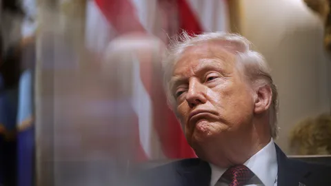 President Trump Participates In A Roundtable On Farm Aid At The White House